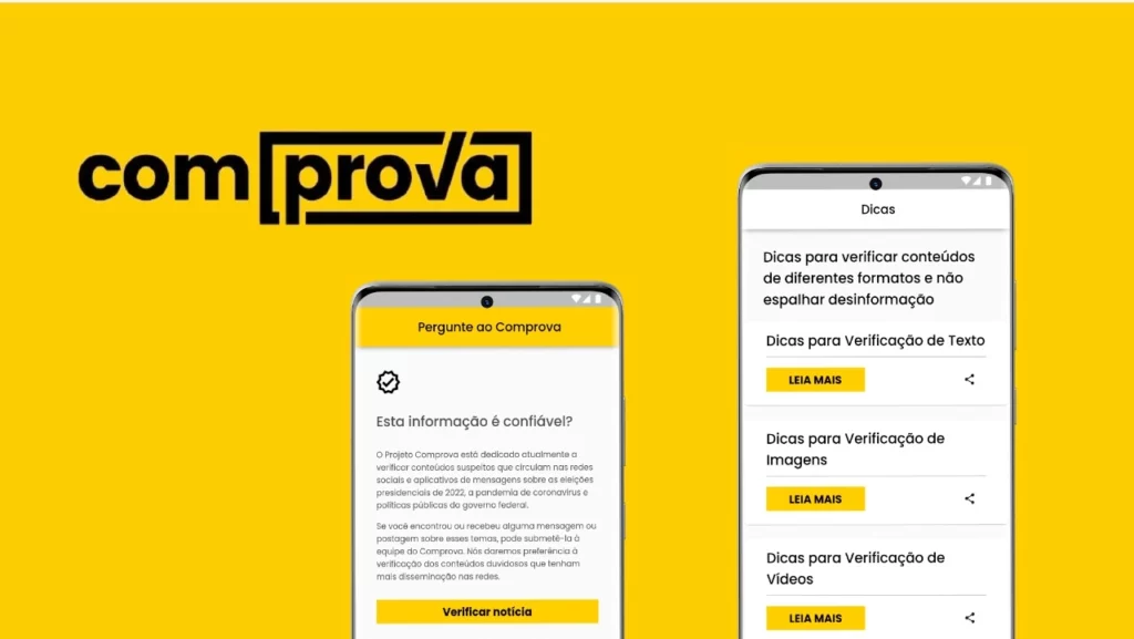 Projeto Comprova lança aplicativo para detectar a desinformação