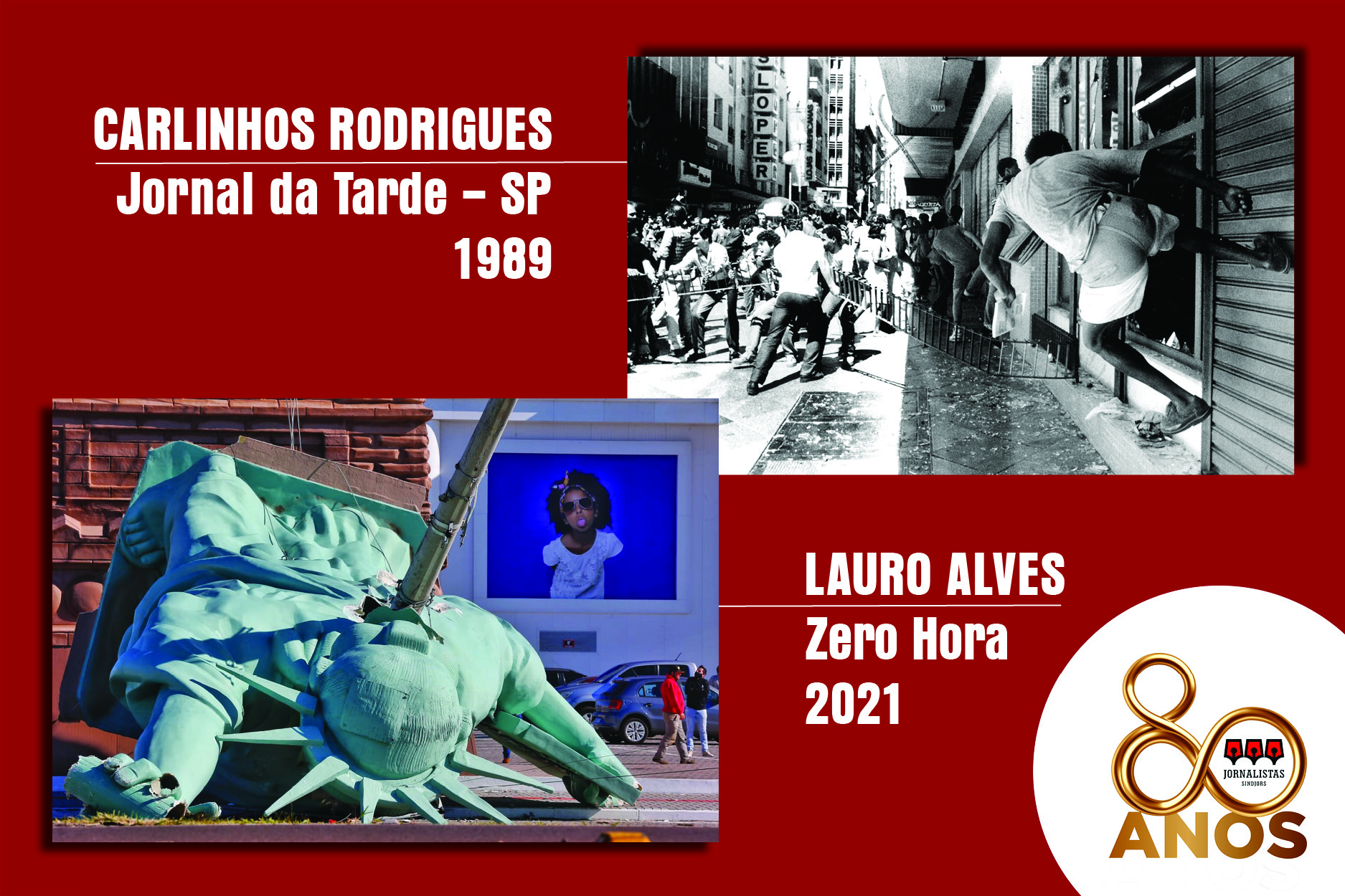 Exposição virtual de fotografias comemora 80 anos do Sindjors