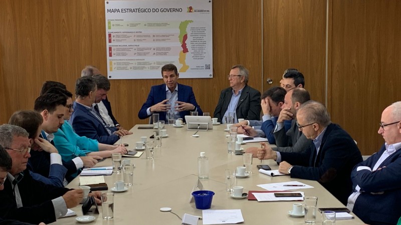 Secretaria de Desenvolvimento Econômico se reúne com empresas do Vale do Taquari para discutir ações de recuperação da região
