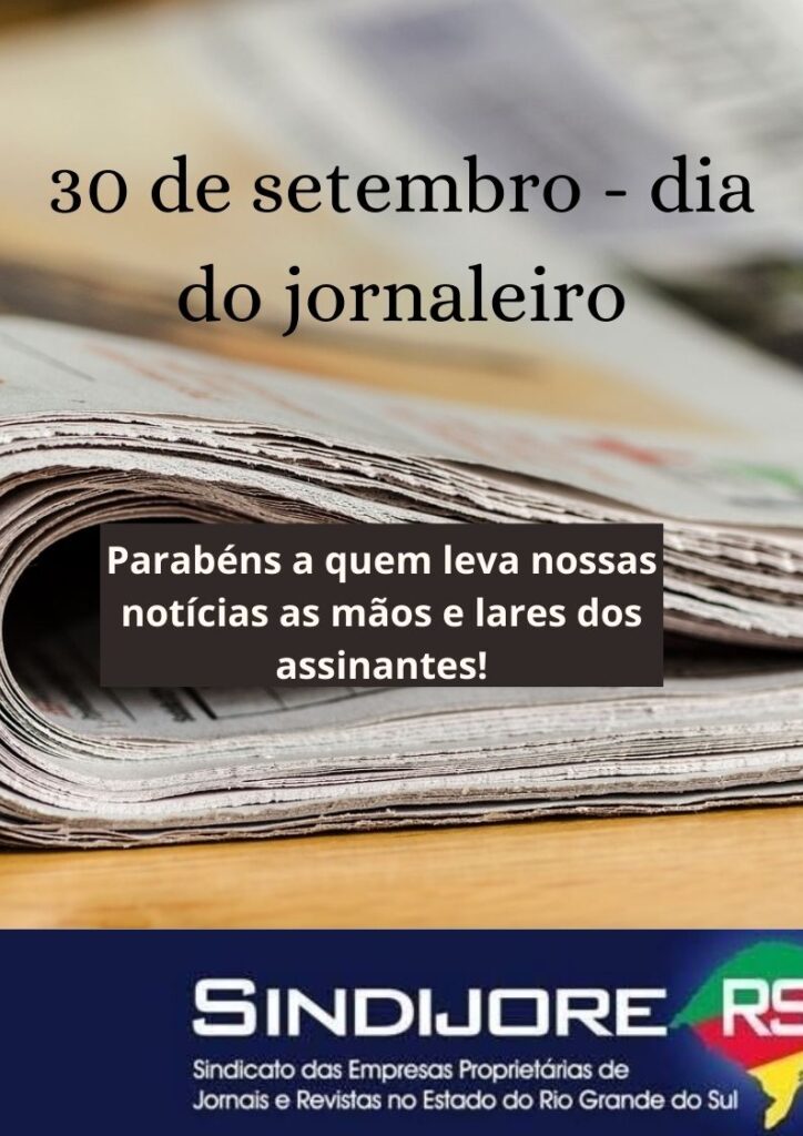 30 de setembro – Dia do Jornaleiro