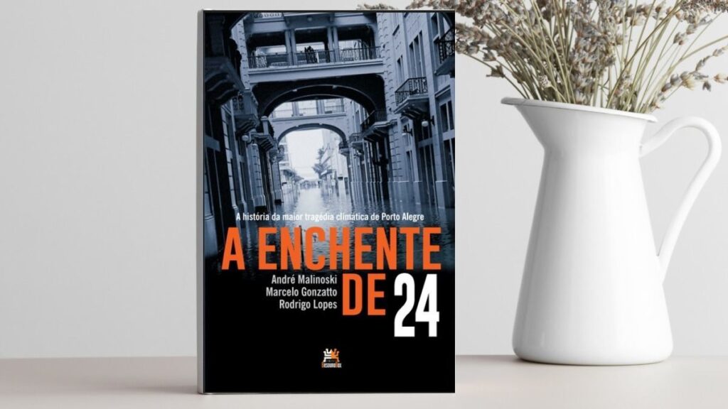 Jornalistas apresentam livro sobre enchente de 2024 em Porto Alegre