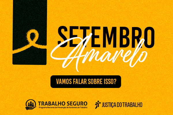 Setembro Amarelo: a saúde mental no trabalho é fundamental na prevenção do suicídio