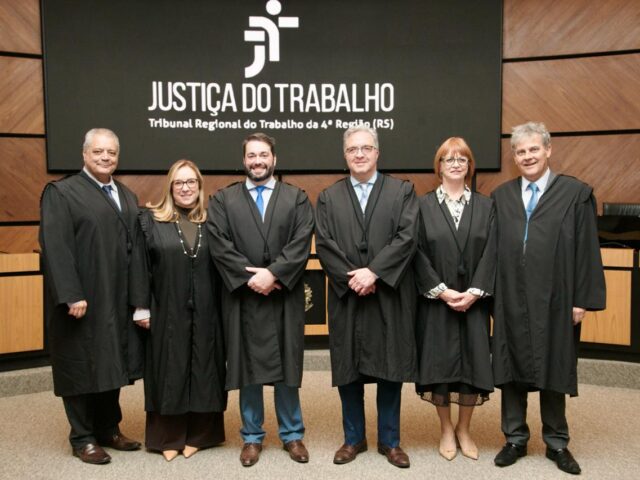 Eleitas a Administração do TRT-RS e a Direção da Escola Judicial para o biênio 2025/2027