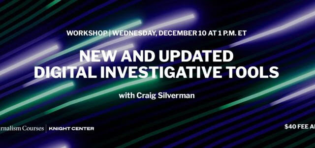 Fique à frente das tendências digitais em 2026 com workshop de ferramentas investigativas