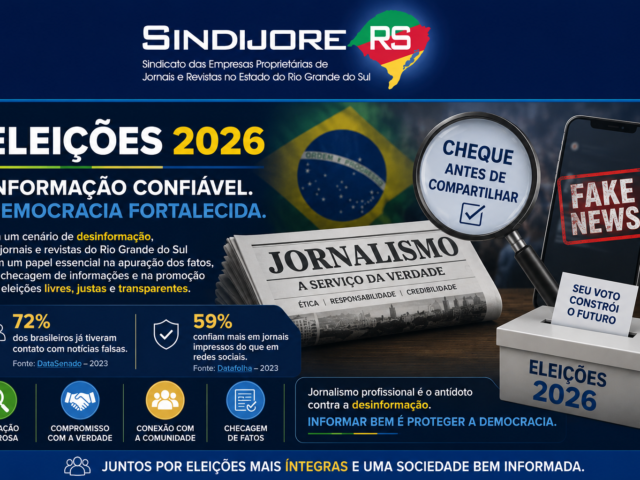 Eleições 2026 reforçam papel dos jornais locais no combate à desinformação