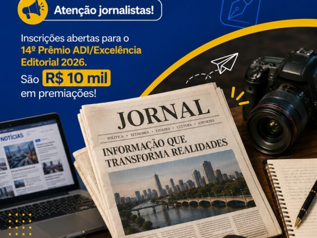 ADI Multimídia abre inscrições para o 14º Prêmio ADI/Excelência Editorial 2026