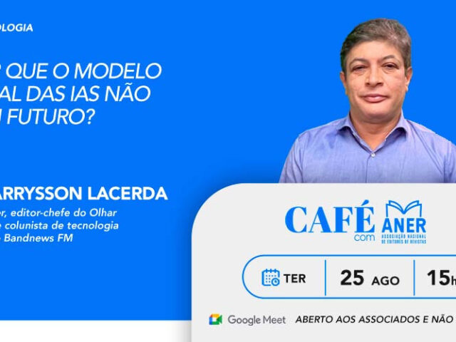IA Generativa em pauta no próximo Café com Aner