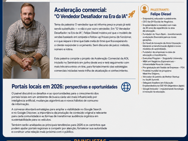 Canela recebe 28º Congresso dos Grupos Regionais de Comunicação do RS promovido pela ADI Multimídia